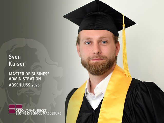 Sven Kaiser (MBA-Abschluss 2025)